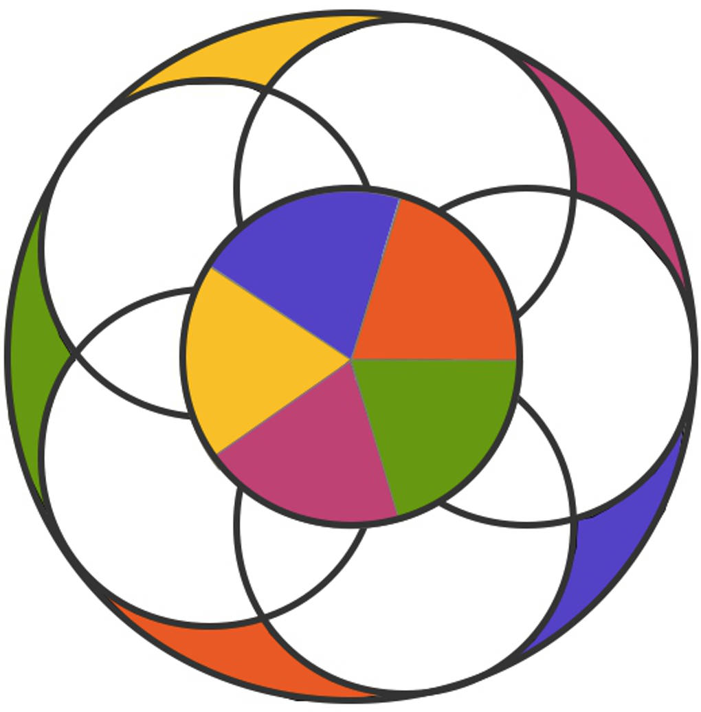 Kreise, Kreisfiguren und Tangenten an Kreisen konstruieren online lernen