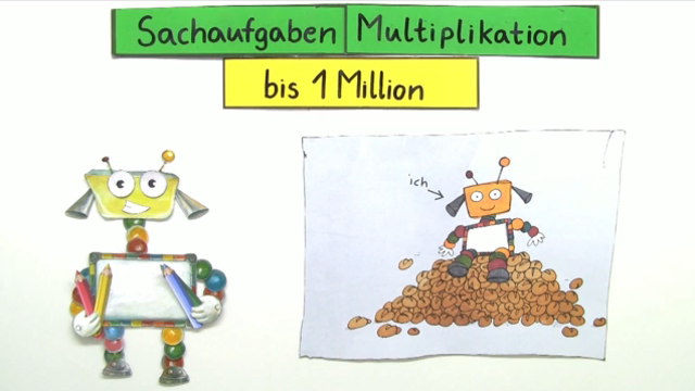Multiplikation bis 1 Million – Sachaufgaben
