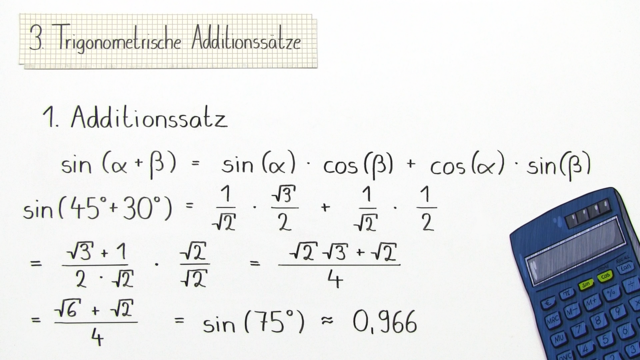 Additionssätze – Einführung