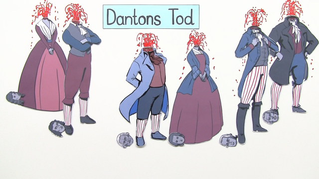 „Dantons Tod“ – Personenkonstellation (Büchner)