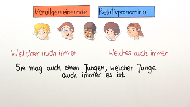 Verallgemeinernde Relativpronomen