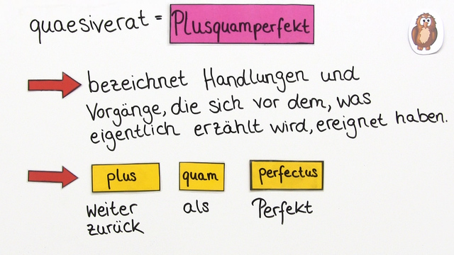 Plusquamperfekt Aktiv erklärt inkl. Übungen