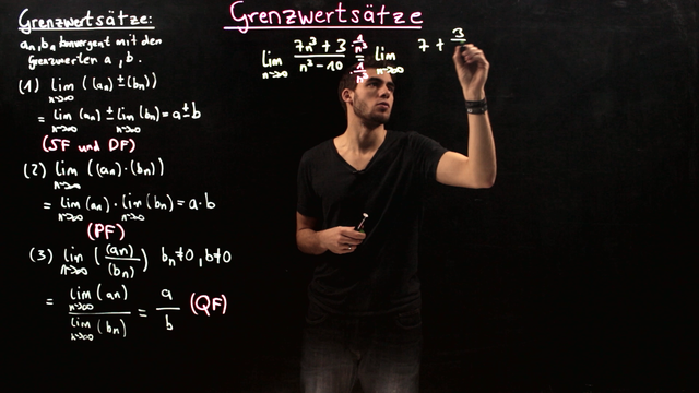 Grenzwertsätze für Folgen – Beispiele