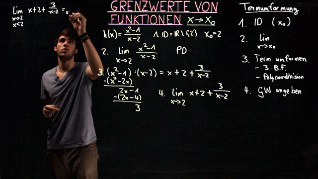 Grenzwerte von Funktionen für x → x0 – Termumformung