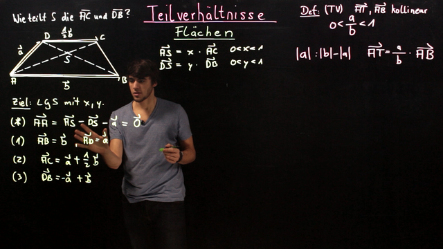 Teilverhältnisse in geometrischen Figuren bestimmen – Beispiel (2)