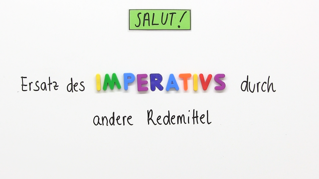 Imperativ-Ersatz