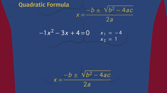 Solving Quadratic Equations Using the Quadratic Formula