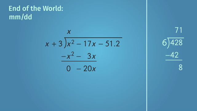 Long Division of Polynomials