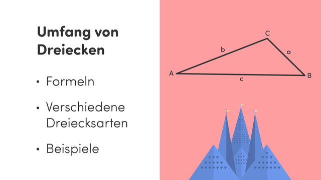 Flächeninhalt Und Umfang Eines Dreiecks Berechnungen an Dreiecken online lernen