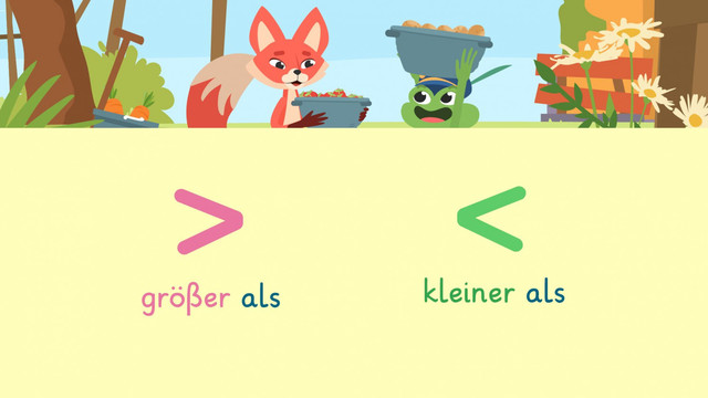 Ein Ei Größer Als Das Andere Zahlen von 1-10 vergleichen – Grundschule Klasse 1+2