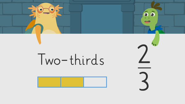 Writing fractions 