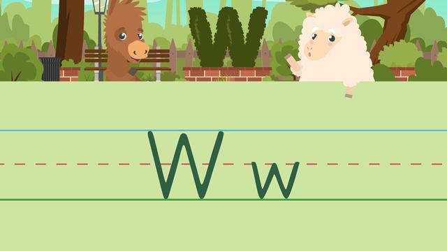 The Letter W – Made Easy