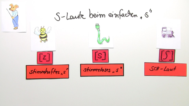 Das einfache s – Schreibung und Aussprache
