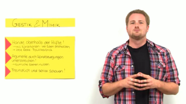 Rhetorik in Präsentationen