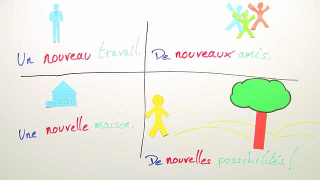 Besondere Adjektive: nouveau, beau, vieux