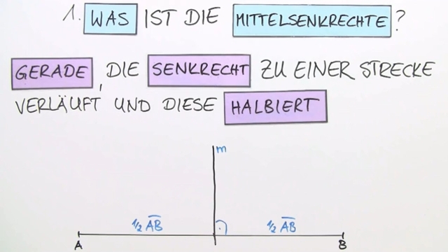 Mittelsenkrechte