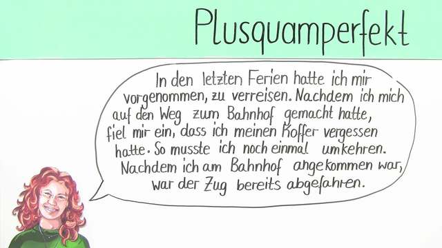Plusquamperfekt – Bedeutung und Bildung
