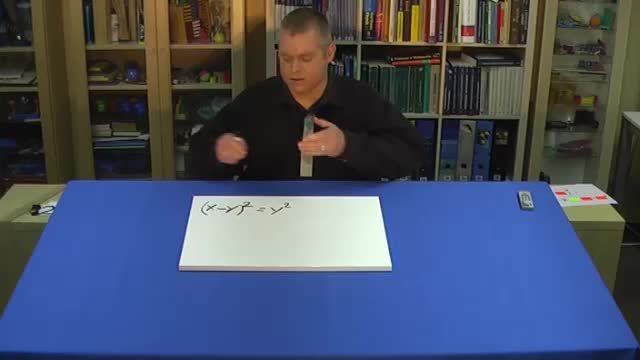 Funktionsgleichungen – Implizite Funktion (x-y)²=y²