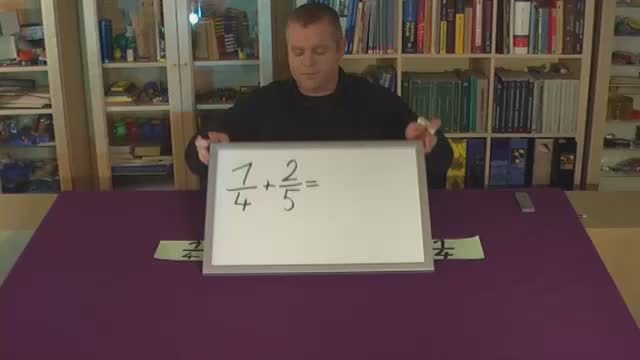 Brüche addieren (Übungsvideo 2)