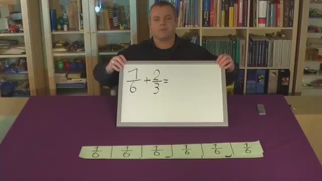 Brüche addieren (Übungsvideo 3)