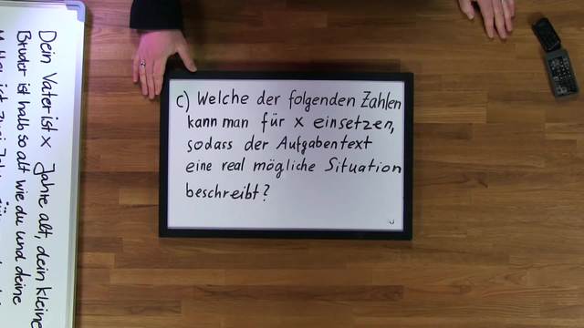 Terme aufstellen – Altersaufgabe 3