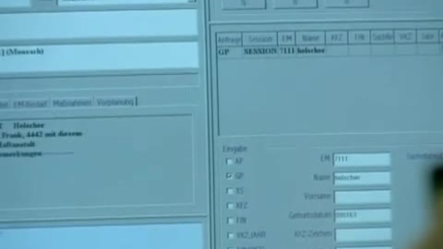 Bei der Polizei - Verkehrsunfall