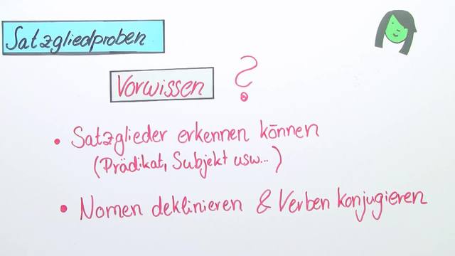 Satzgliedproben