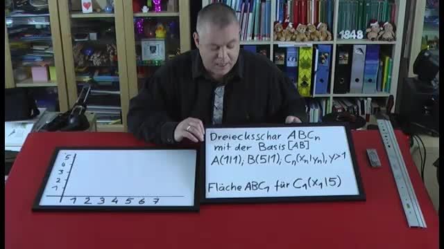 Dreiecksscharen im Koordinatensystem (1)