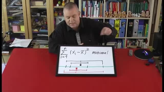Mittelwert – Beweis der Minimalitätseigenschaft