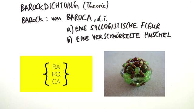 Barockdichtung – Einfach erklärt (inkl. Übungen)