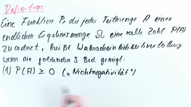Wahrscheinlichkeiten und Verteilungsfunktionen